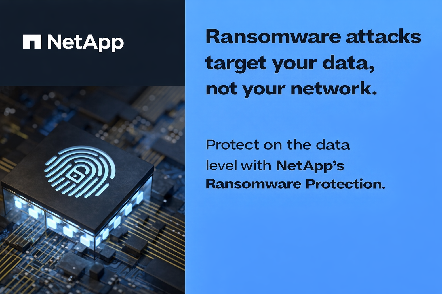 NetApp Solutions to Protect Against Ransomware
